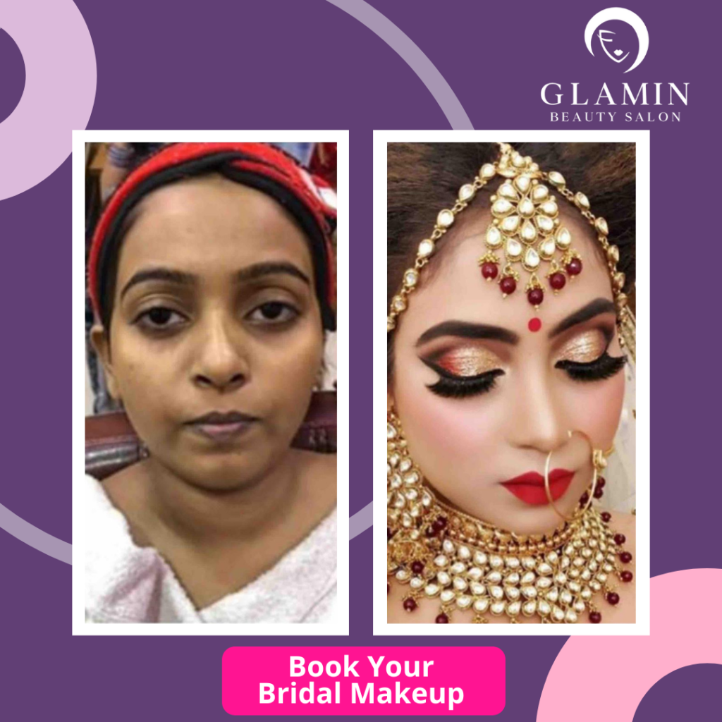 Traditional Bridal Makeup | Glamin Beauty Salon